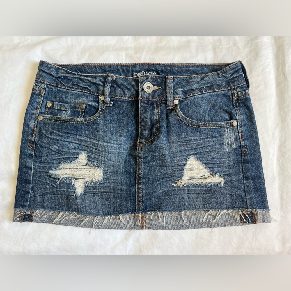 Jean skirt. Small